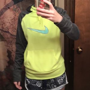 Neon Nike women’s hoodie